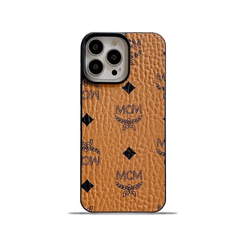 MCM iPhone Case Gelb-MCK240603
