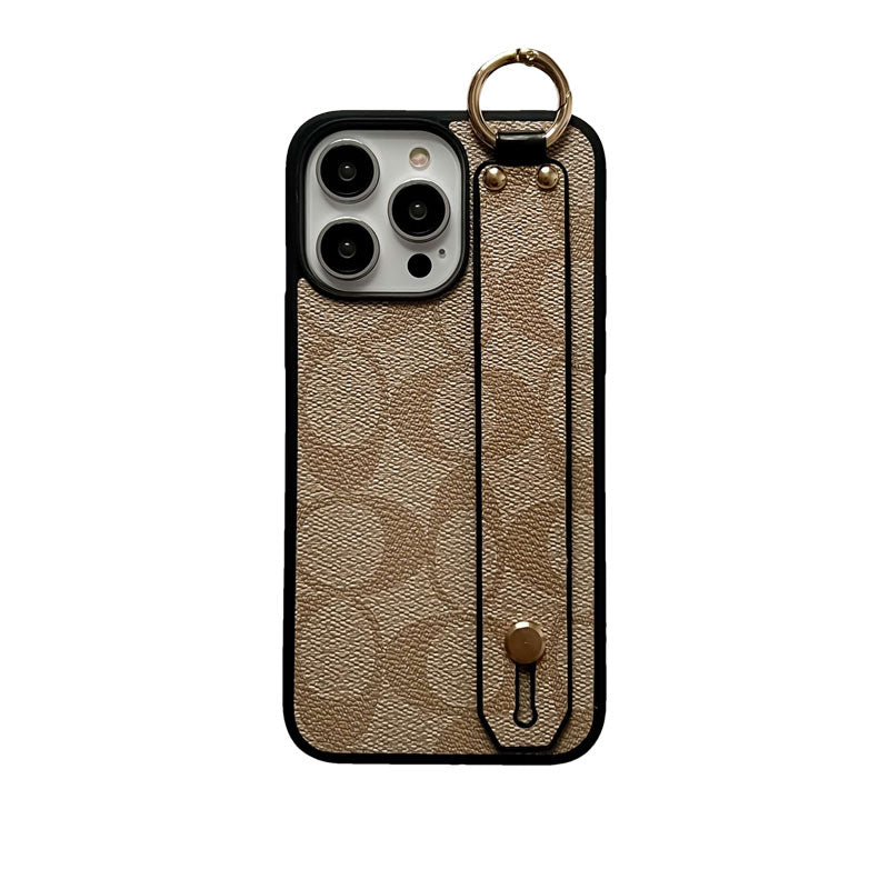 Coque Classique iPhone Avec Support Café-SW240330