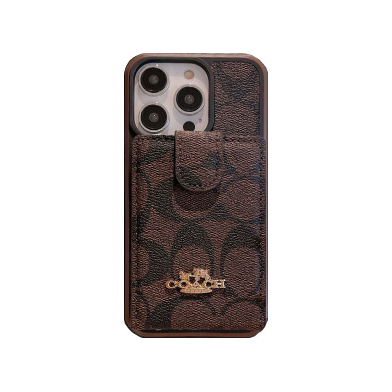 Coque Classique iPhone avec Porte-Cartes -LBK241416