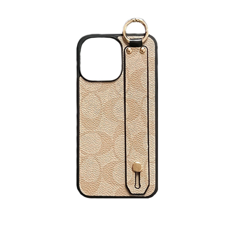 Coque iPhone Classique Avec Support Noir-SW240330