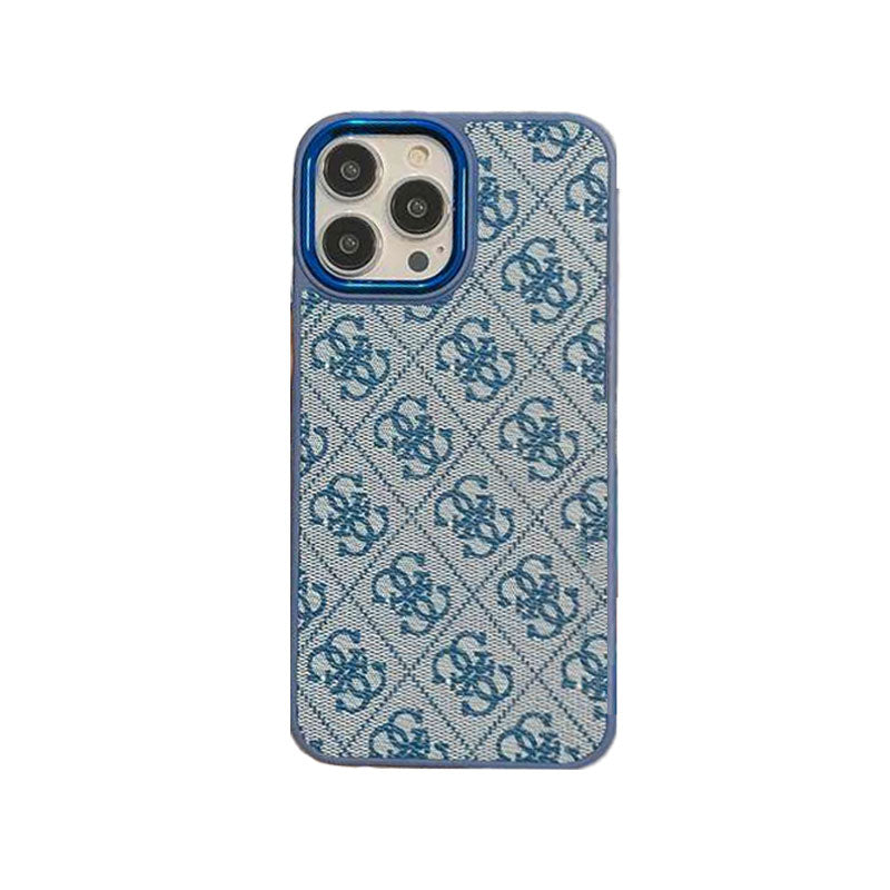 Coque de luxe violette pour iPhone-MD231025