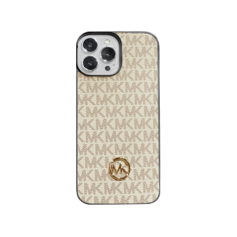 Coque iPhone de luxe Marron-MKK240603