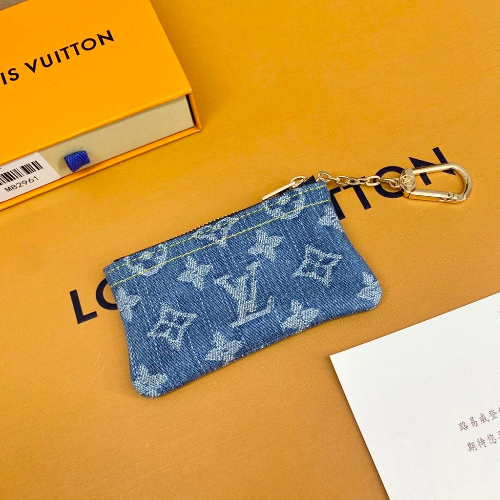 Luxuriöser Monogramm-Münzbeutel – Stylishes & Kompaktes Schlüsselanhänger-Portemonnaie
