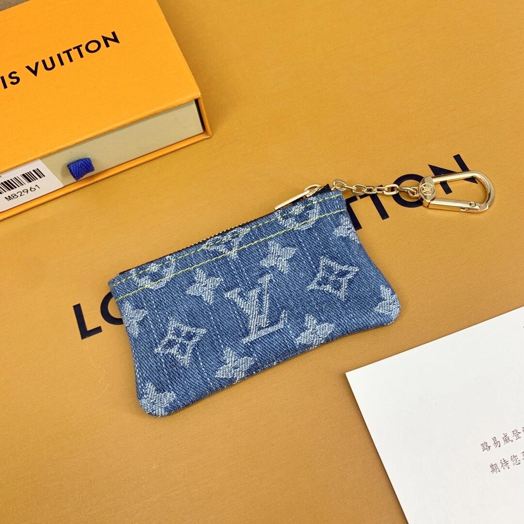 Luxuriöser Monogramm-Münzbeutel – Stylishes & Kompaktes Schlüsselanhänger-Portemonnaie