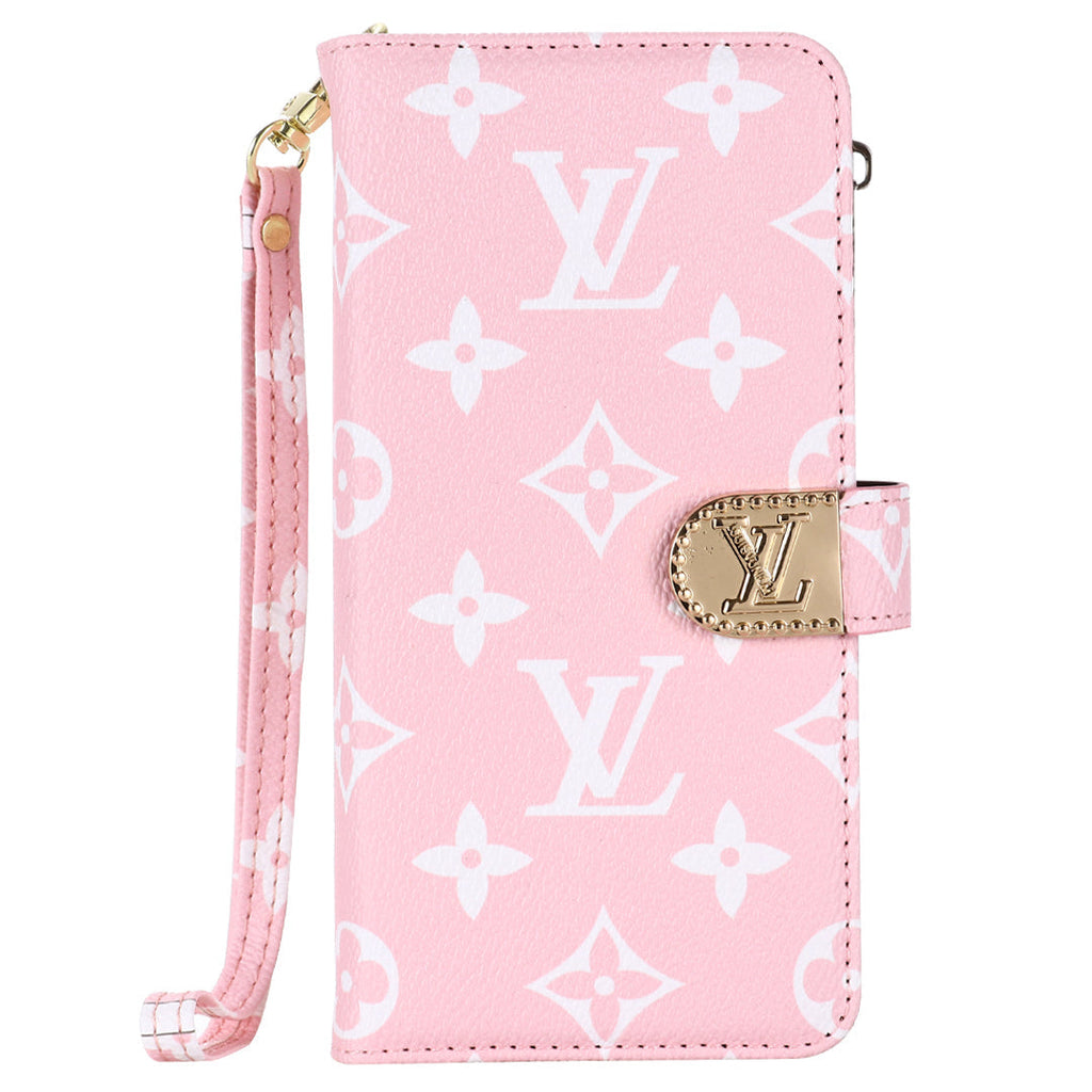 MONOGRAM CANVAS LEDERBRIEFTASCHE SAMSUNG HANDYHÜLLE