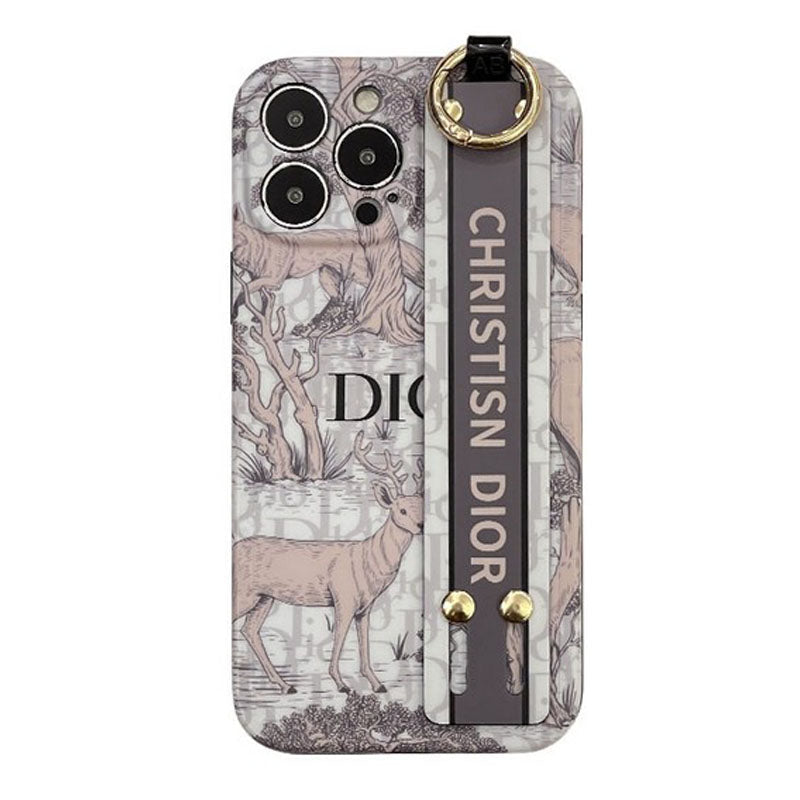 Módní klasické pouzdro na iPhone s náramkem