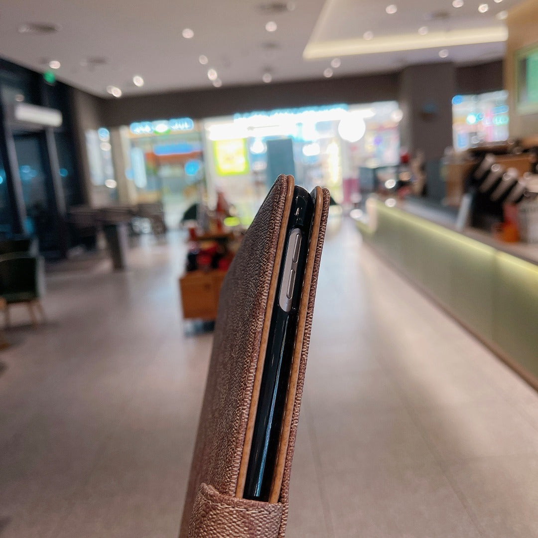 Prémiové kožené klasické pouzdro na tablet Apple iPad  