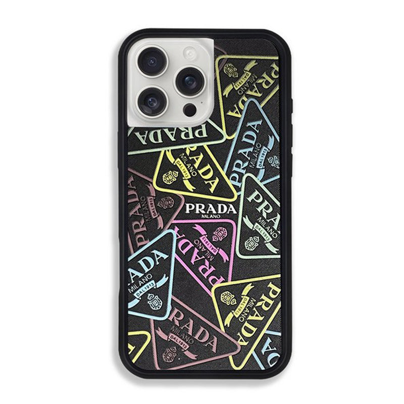 Étui de luxe noir pour iPhone
