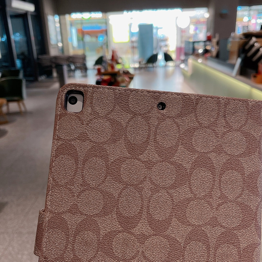 Prémiové kožené klasické pouzdro na tablet Apple iPad  