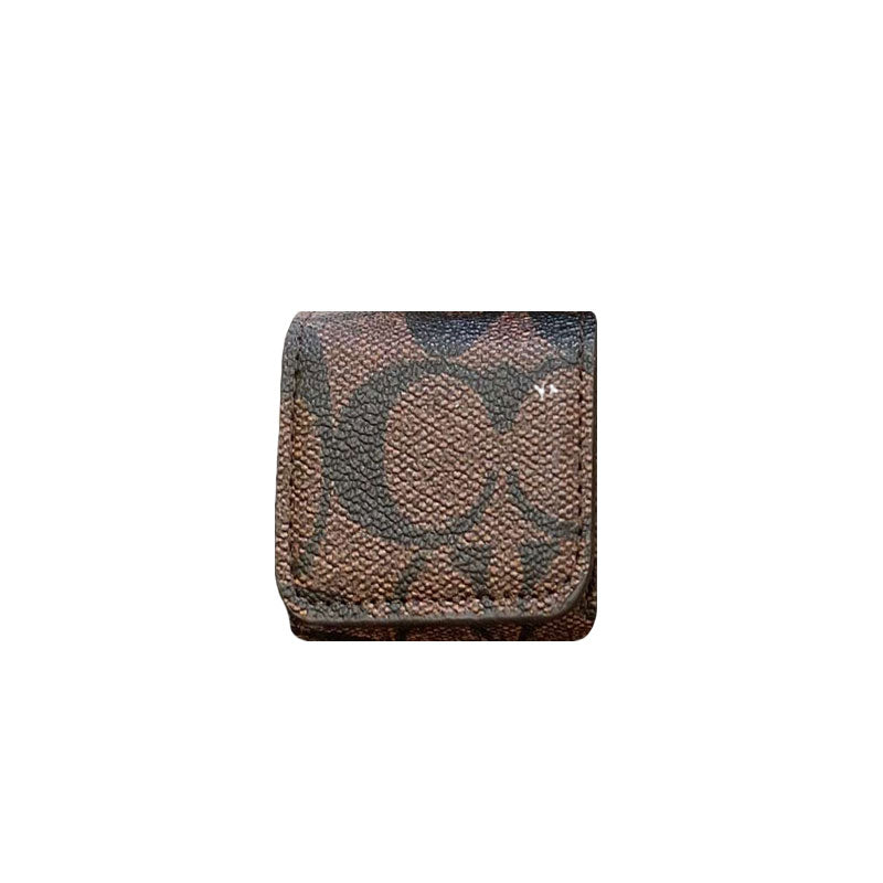 Luxus Coach AirPods Pro Hüllen Kaffee-YH240425