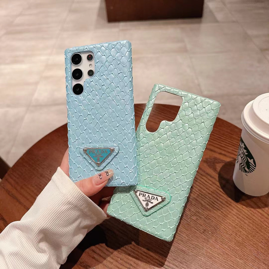 Stylové pouzdro na telefon PR Snake Print pro Samsung Galaxy
