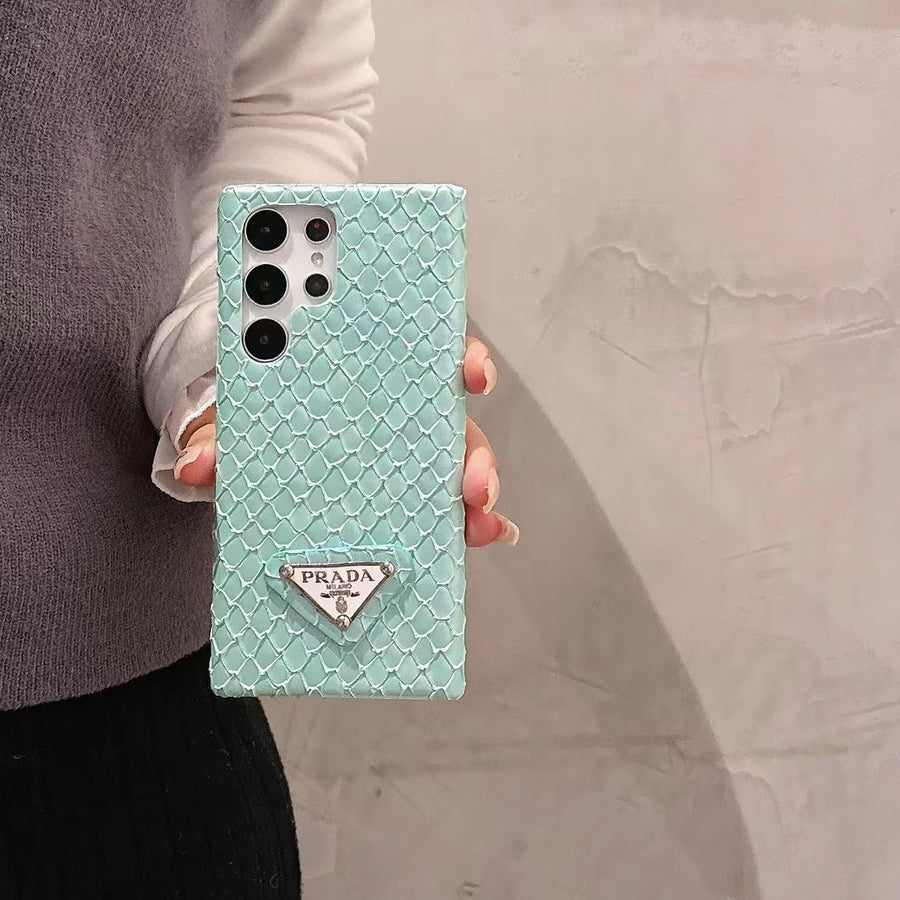 Stylové pouzdro na telefon PR Snake Print pro Samsung Galaxy