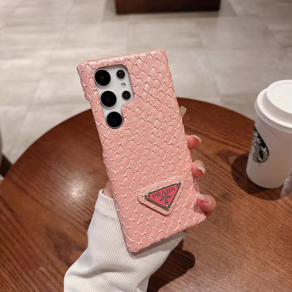 Stylové pouzdro na telefon PR Snake Print pro Samsung Galaxy