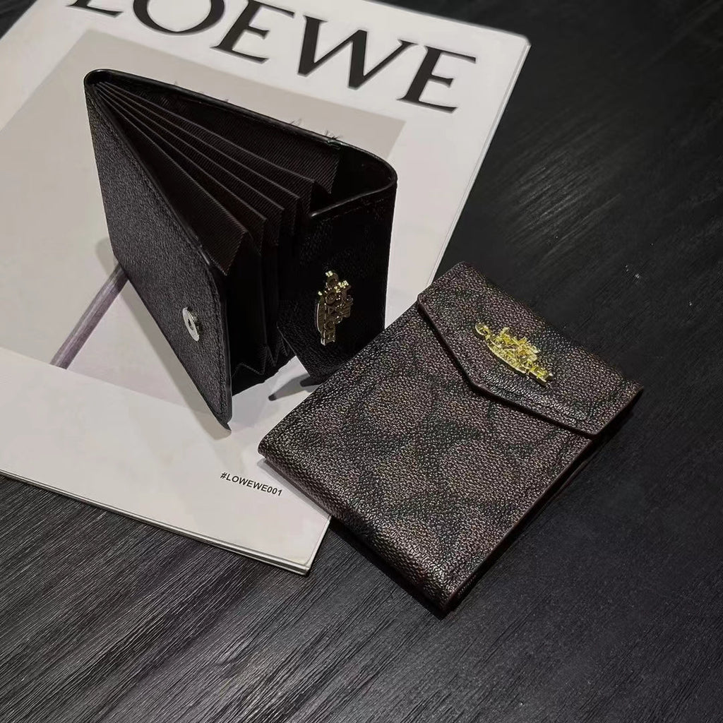 Luxusní peněženky s držákem na karty inspirované MK & CO