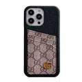 Étui classique pour iPhone avec porte-cartes haut de gamme