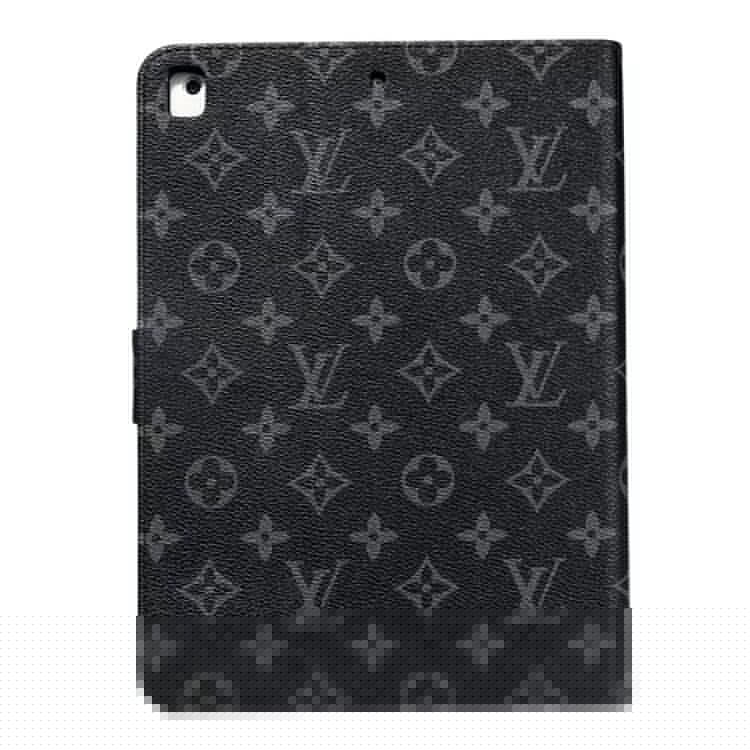 Elegante Monogram Canvas Flip Cover Apple iPad Schutzhülle aus Leder