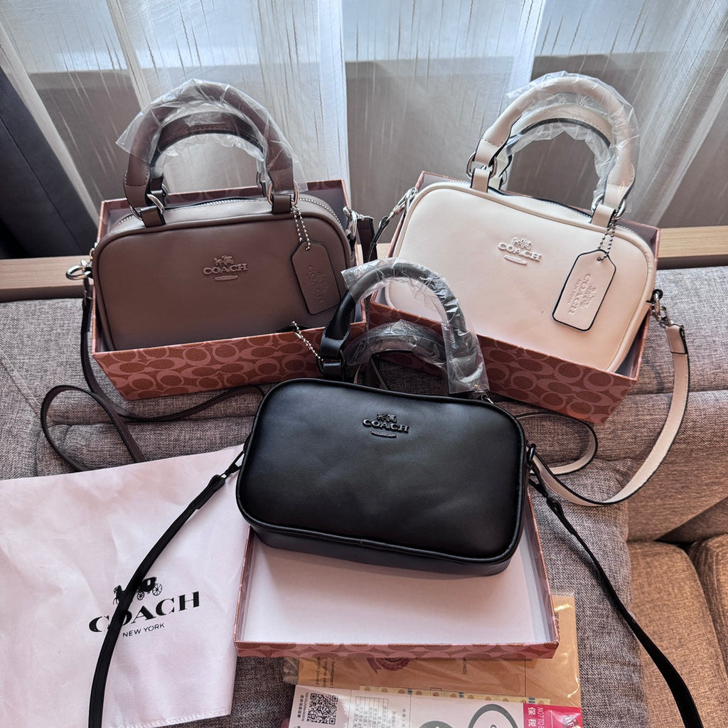 Elegante Lederhandtasche: Ein Hauch von leichtem Luxus