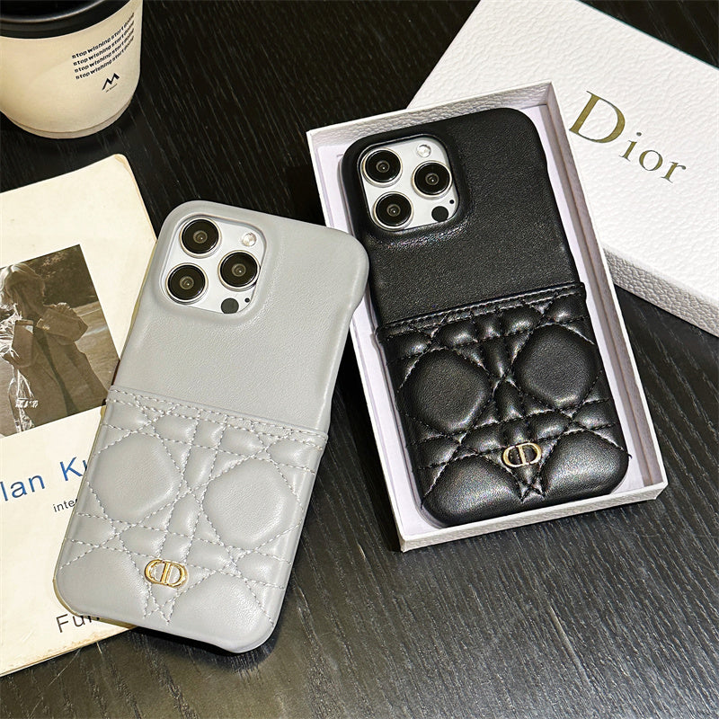 Coque iPhone en Cuir de Luxe