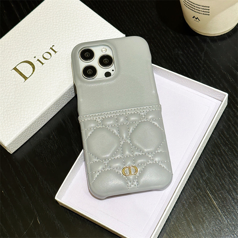 Coque iPhone en Cuir de Luxe