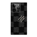 Luxusní černobílé čtvercové pouzdro na iPhone  