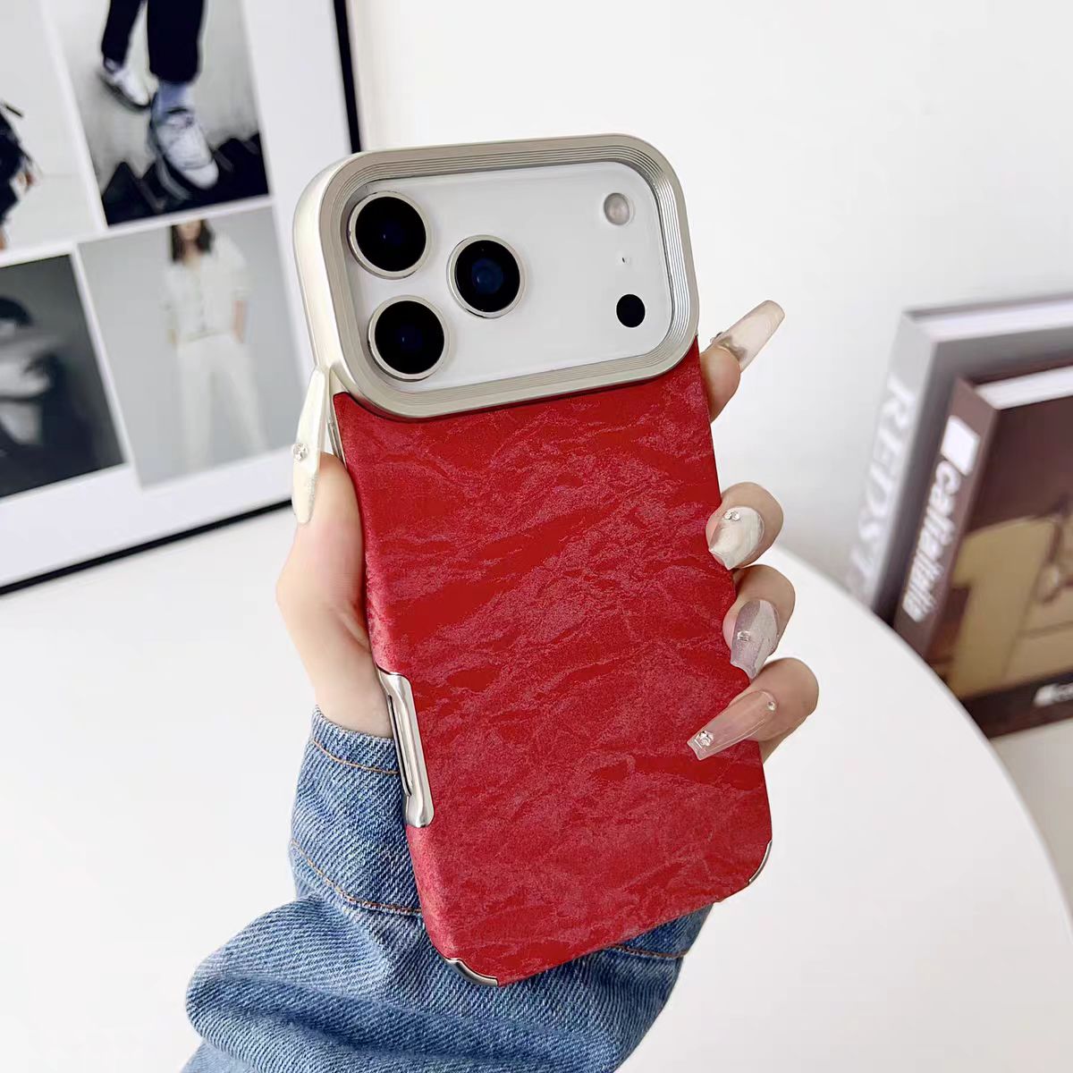 Nouvelle coque de téléphone de luxe classique 030