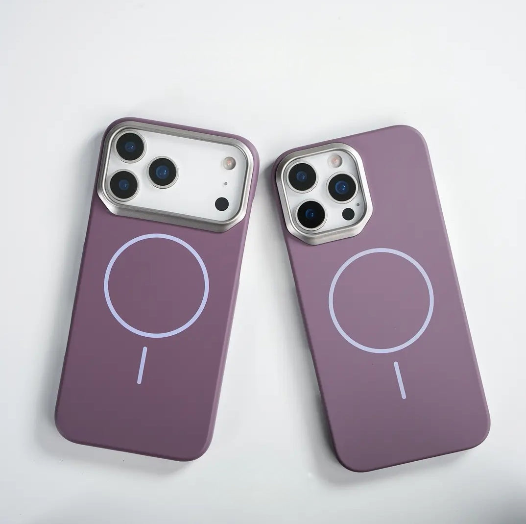 Nouvelle Coque de Téléphone Magnétique Ultra-Fine Effet Nu 08