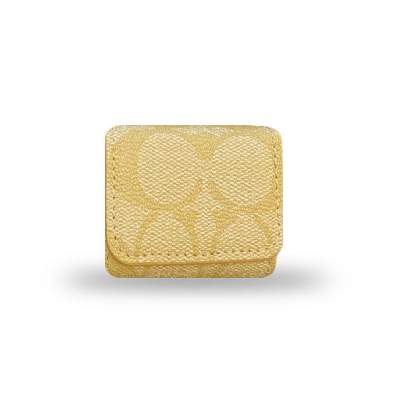 Luxus Coach AirPods Pro Hüllen Kaffee-YH240425