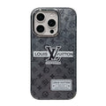 Étui de luxe noir pour iPhone