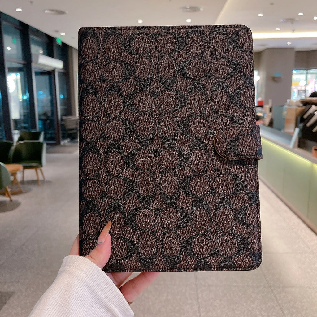 Prémiové kožené klasické pouzdro na tablet Apple iPad  