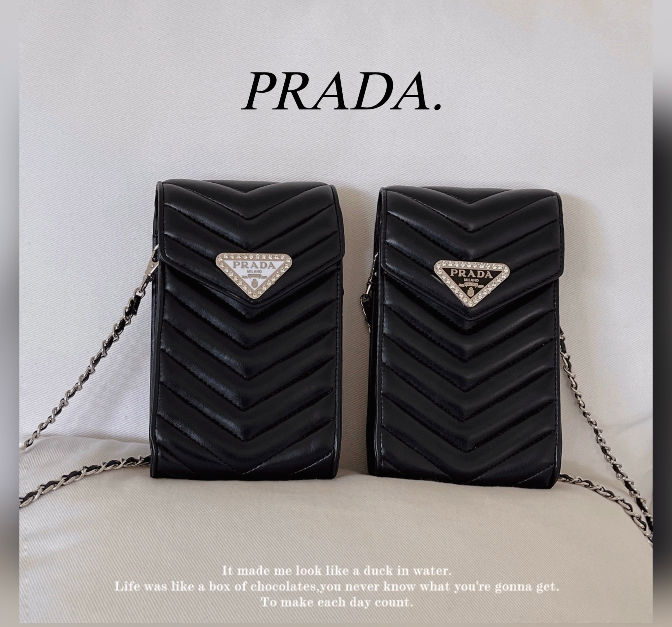 Kožená crossbody taška na telefon