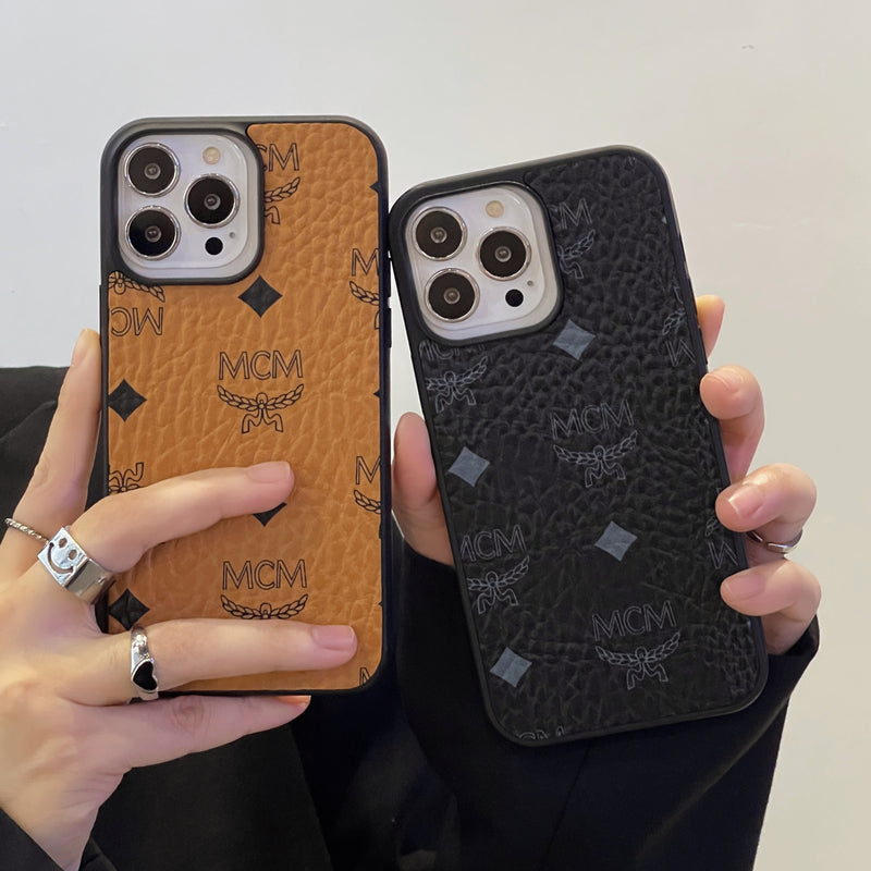 MCM iPhone Case Gelb-MCK240603