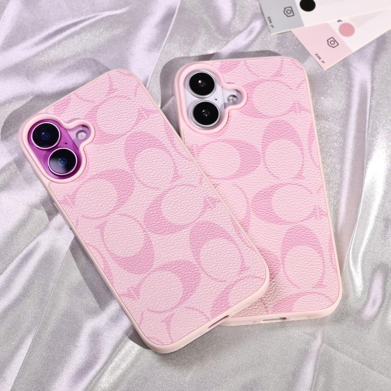 Étui de protection en similicuir pour iPhone