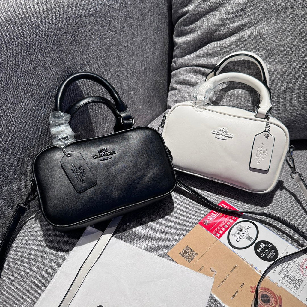 Elegante Lederhandtasche: Ein Hauch von leichtem Luxus