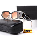 Lunettes de soleil rectangulaires en acétate