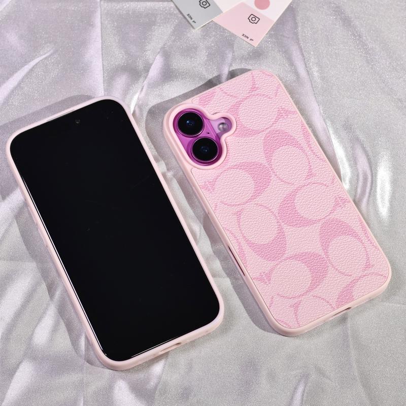 Étui de protection en similicuir pour iPhone