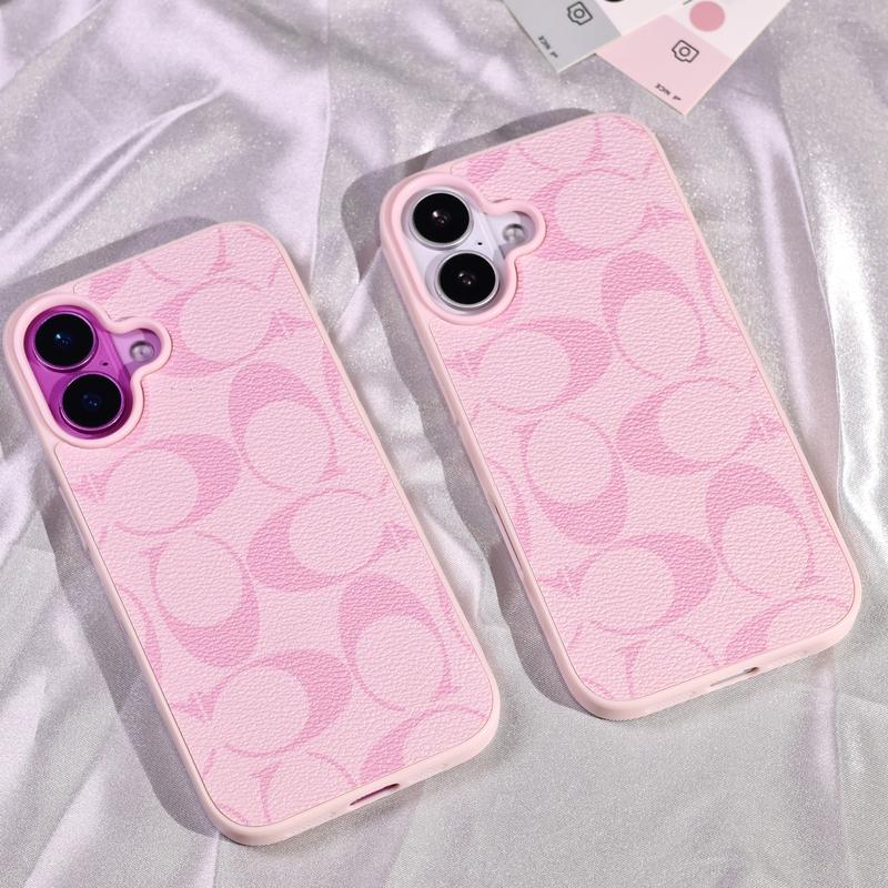 Étui de protection en similicuir pour iPhone