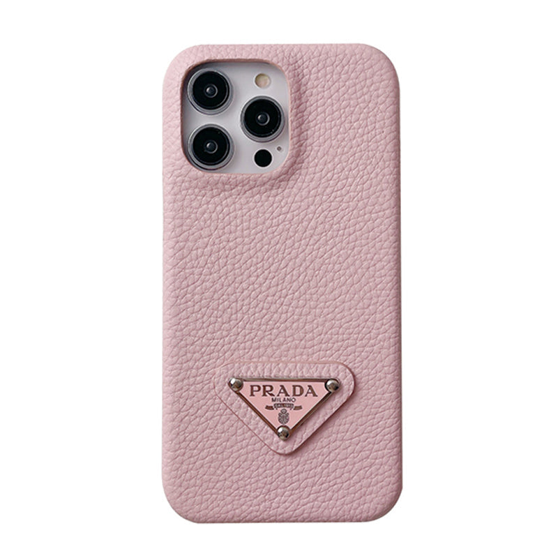 Luxuriöse Leder-iPhone-Hülle