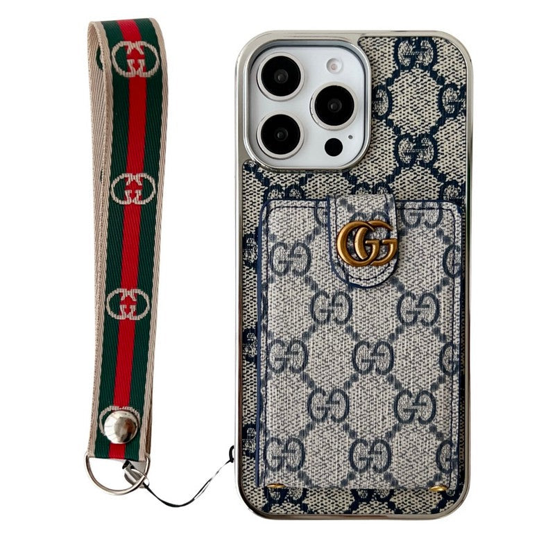 Coque iPhone Premium avec Chaîne à Main
