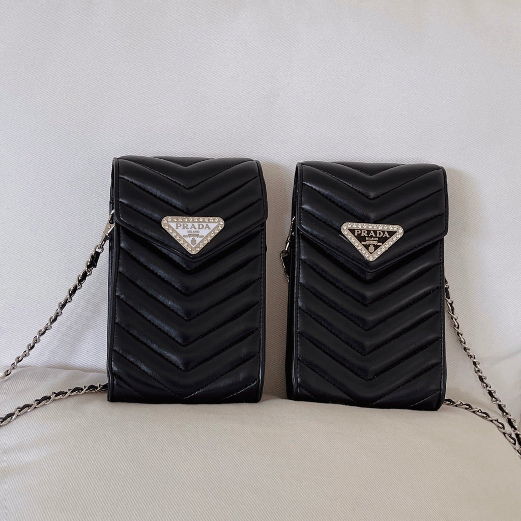 Kožená crossbody taška na telefon