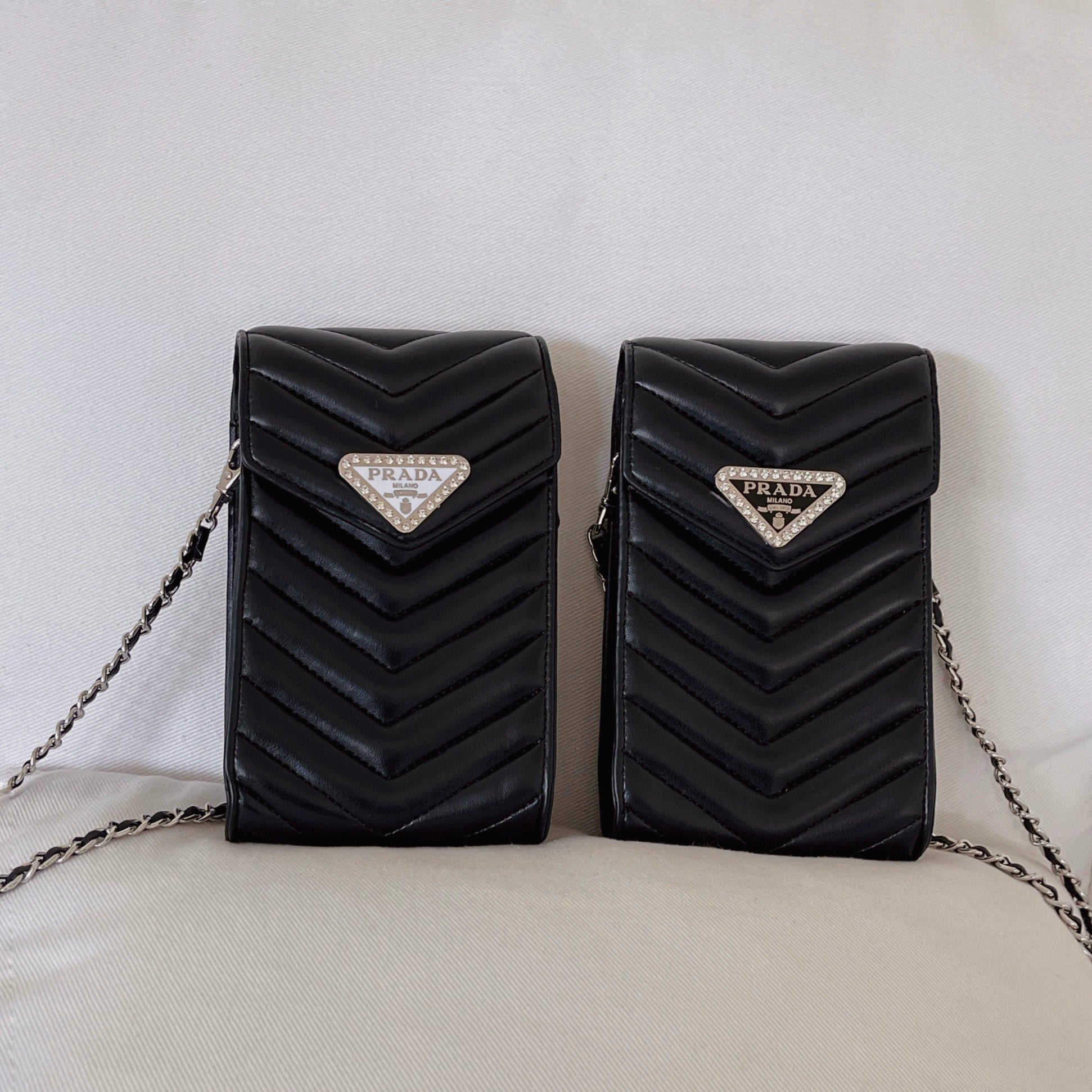 Kožená crossbody taška na telefon