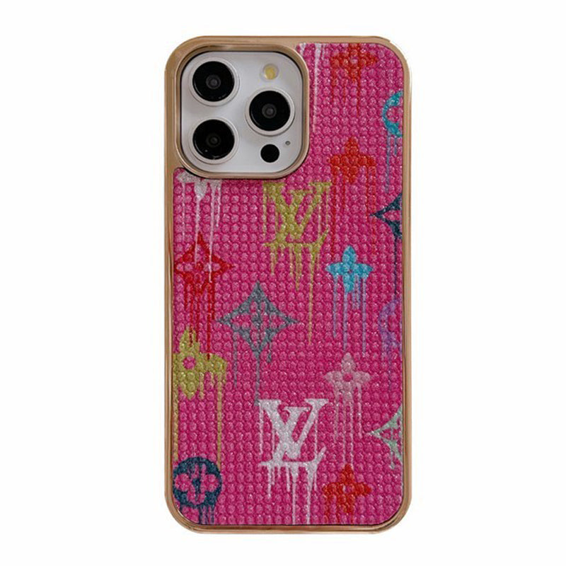 Étui iPhone de couleur de luxe