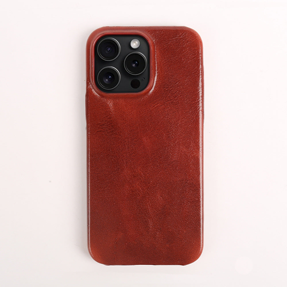 Coque iPhone en Cuir Véritable