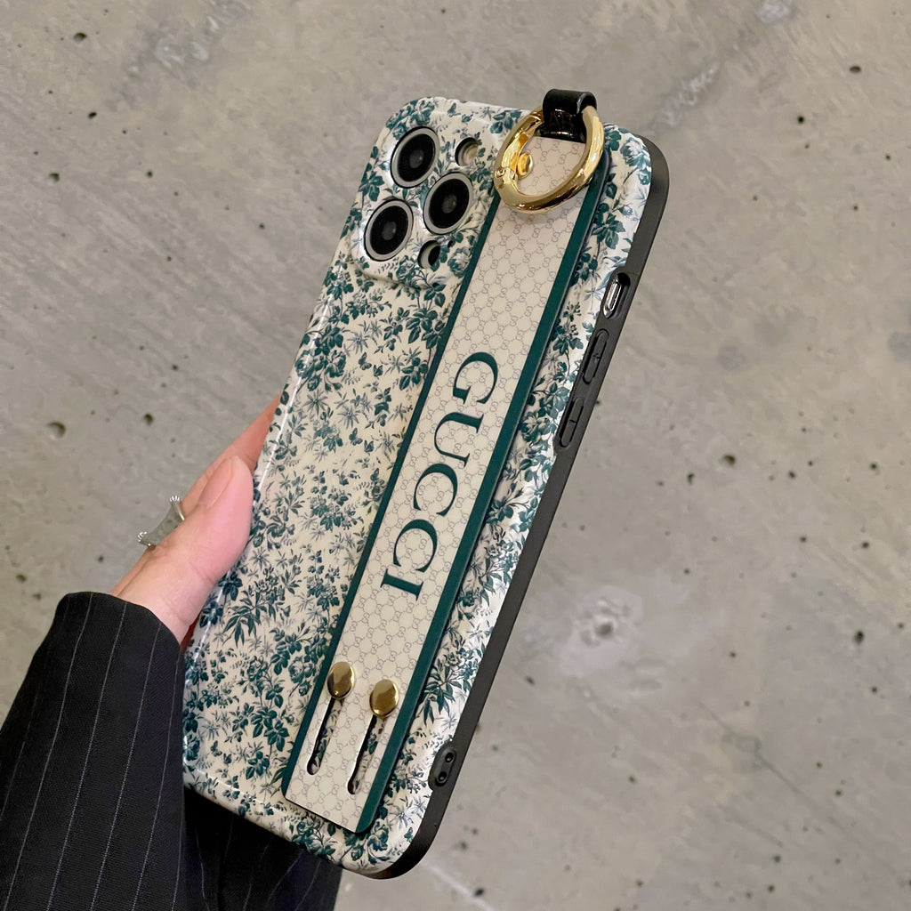 Prémiové pouzdro na iPhone s náramkem  