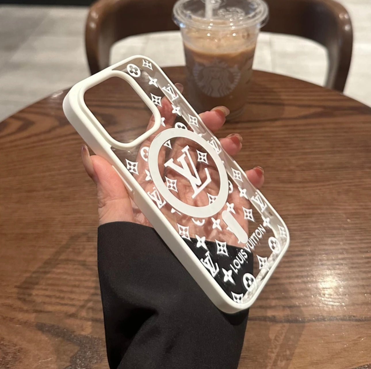 NOUVELLE Coque iPhone Luxe Brillante x Mono (MagSafe)