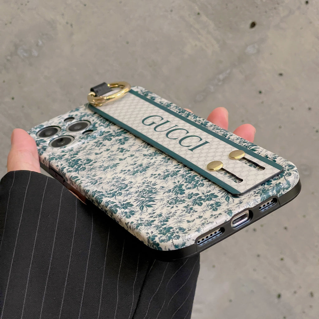 Prémiové pouzdro na iPhone s náramkem  