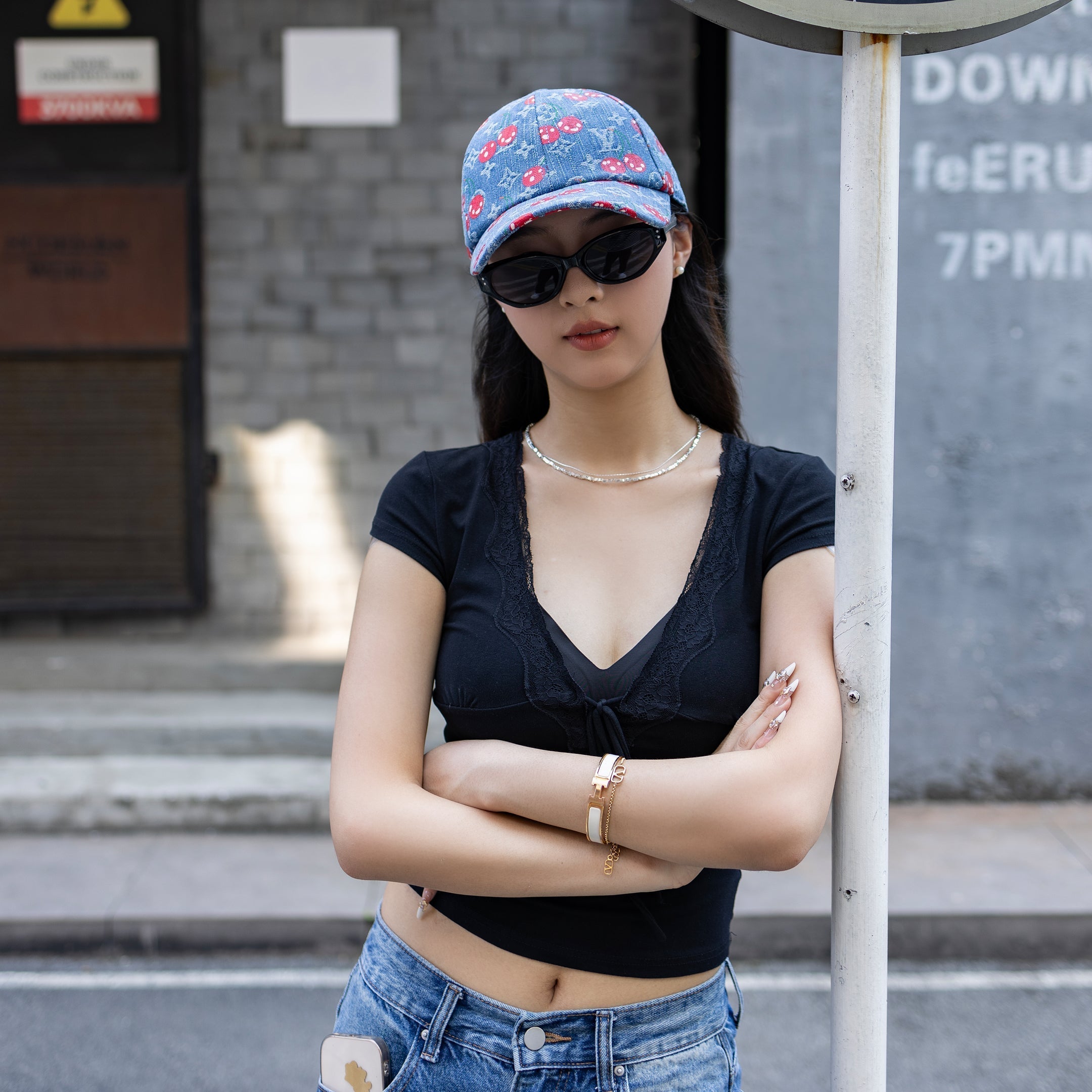 Trendy Cherry Hat