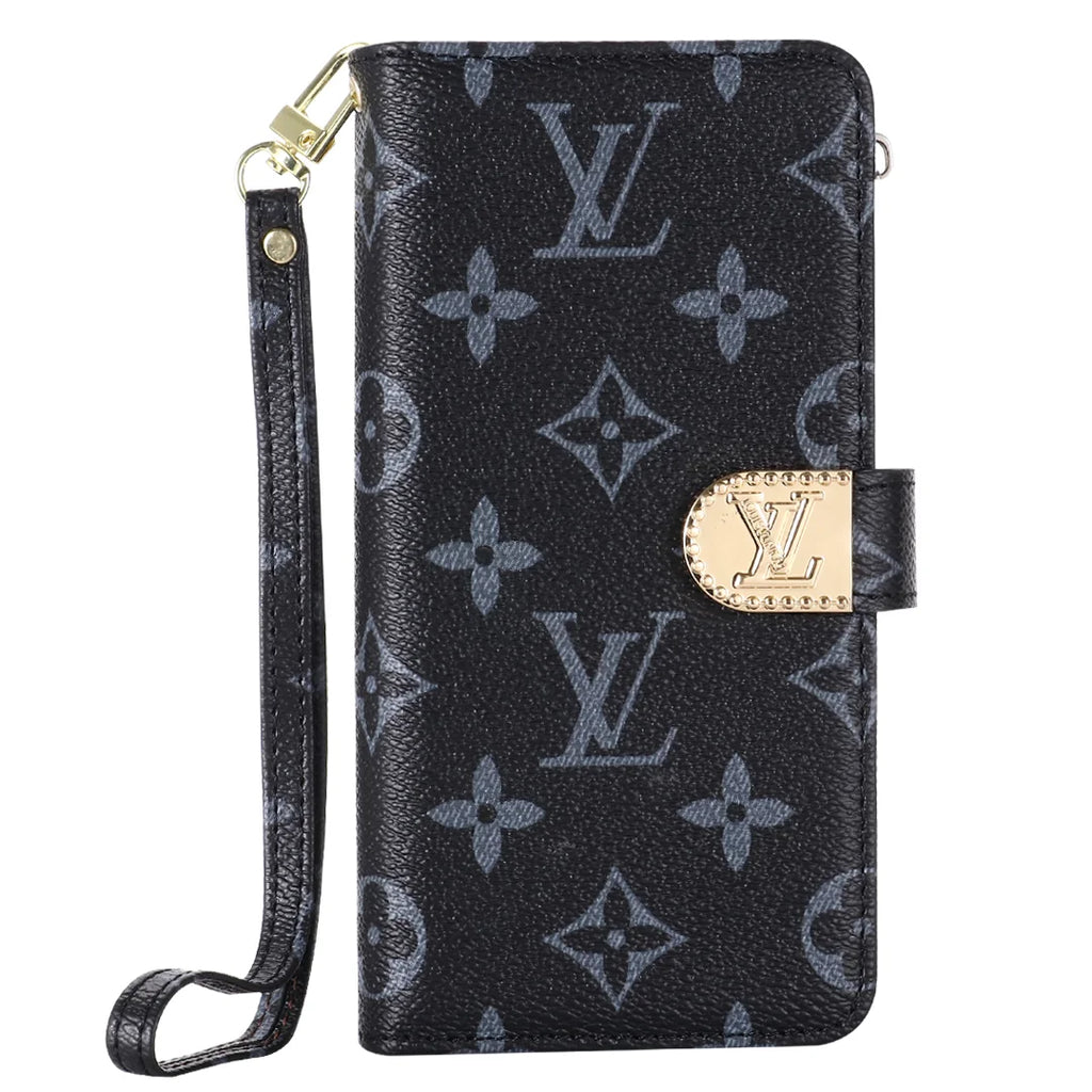 MONOGRAM CANVAS LEDERBRIEFTASCHE SAMSUNG HANDYHÜLLE