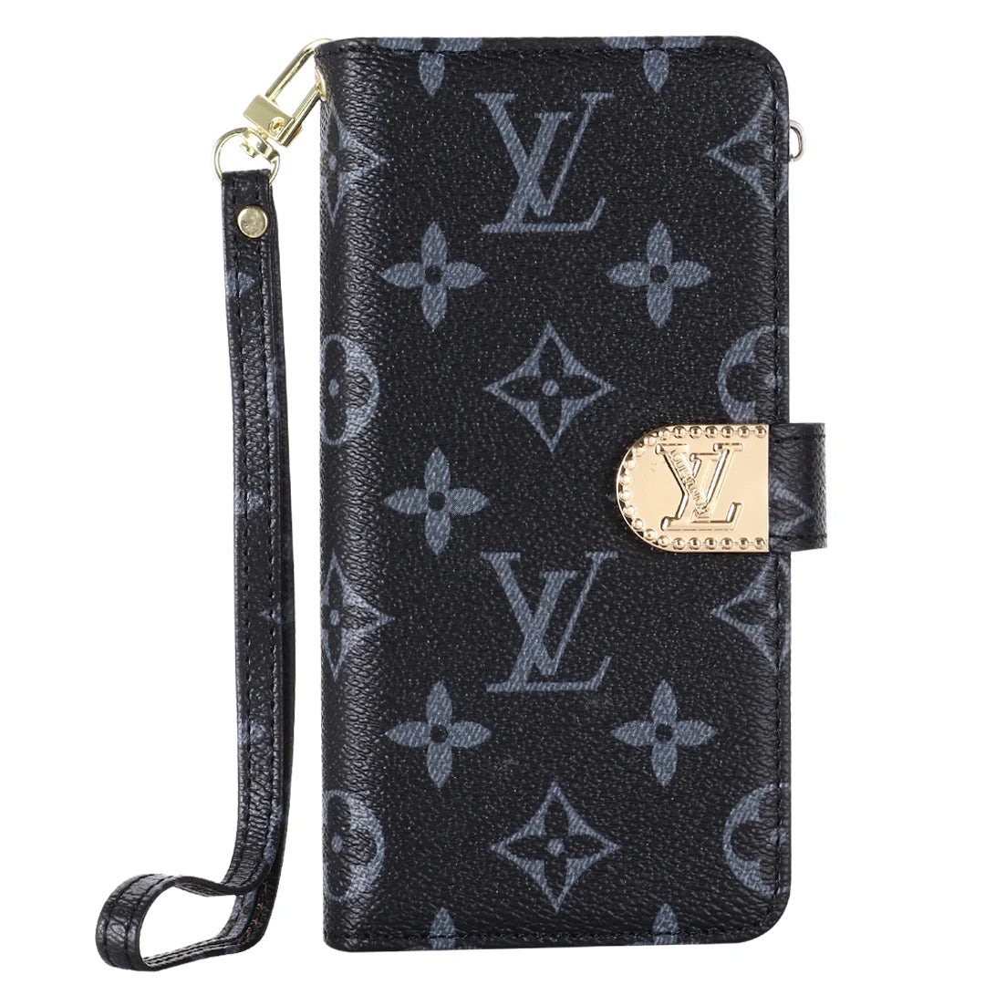 MONOGRAM CANVAS LEDERBRIEFTASCHE SAMSUNG HANDYHÜLLE