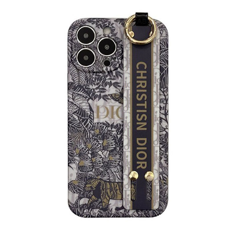 Módní klasické pouzdro na iPhone s náramkem