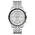 Pánské stříbrné chronografové hodinky Emporio Armani Tazio